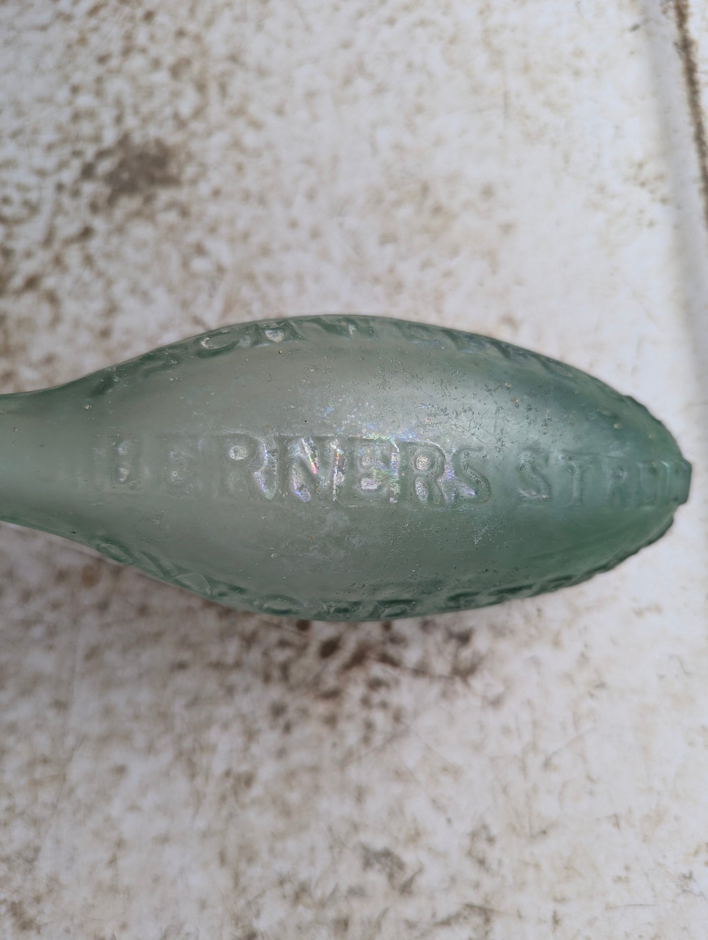 19th Century J. Schweppe & Co. Torpedo Hamilton Bottle - view 3