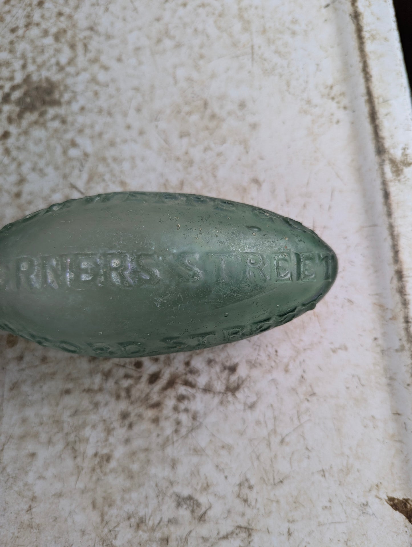 19th Century J. Schweppe & Co. Torpedo Hamilton Bottle - view 4