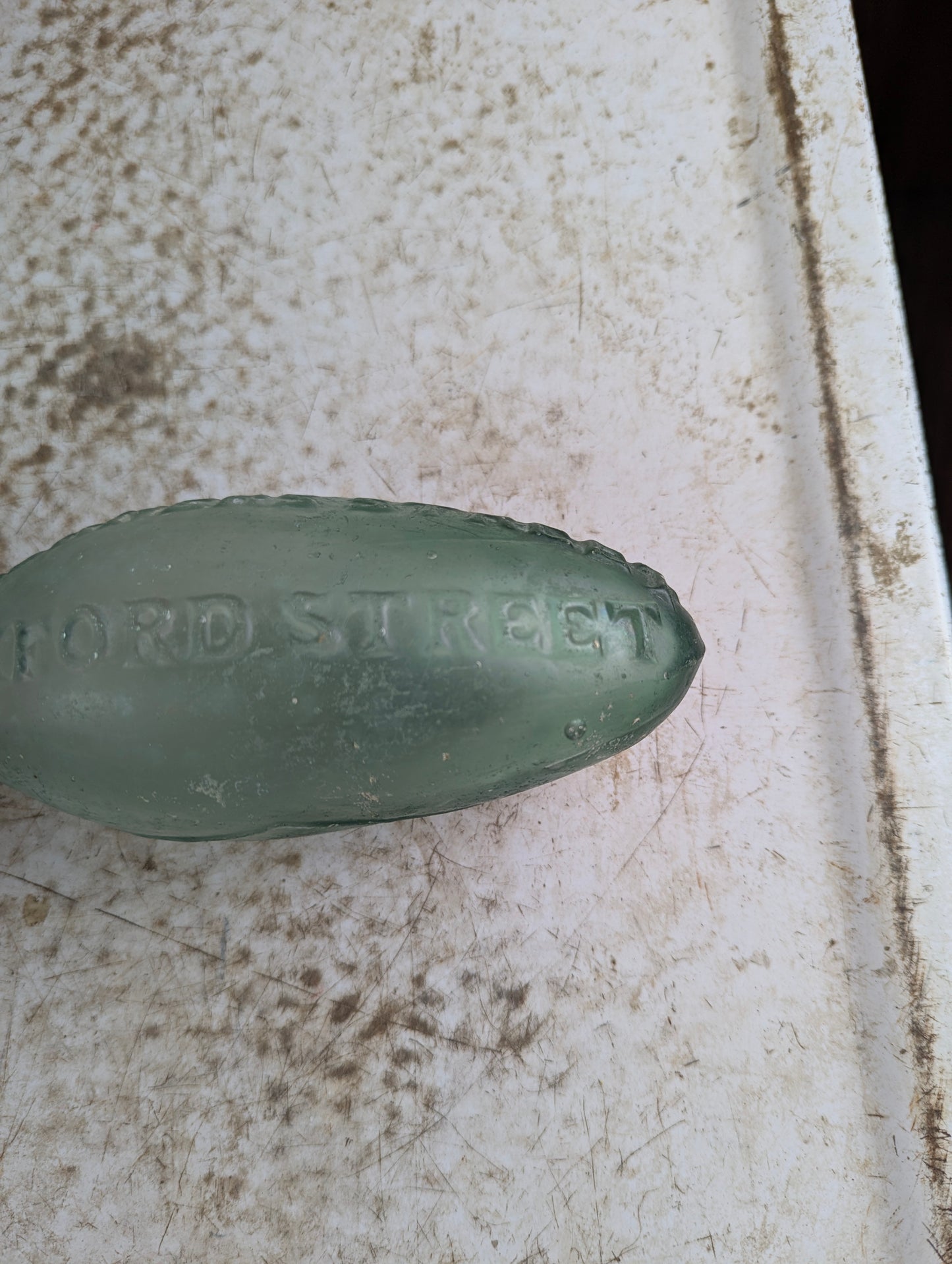 19th Century J. Schweppe & Co. Torpedo Hamilton Bottle - view 6