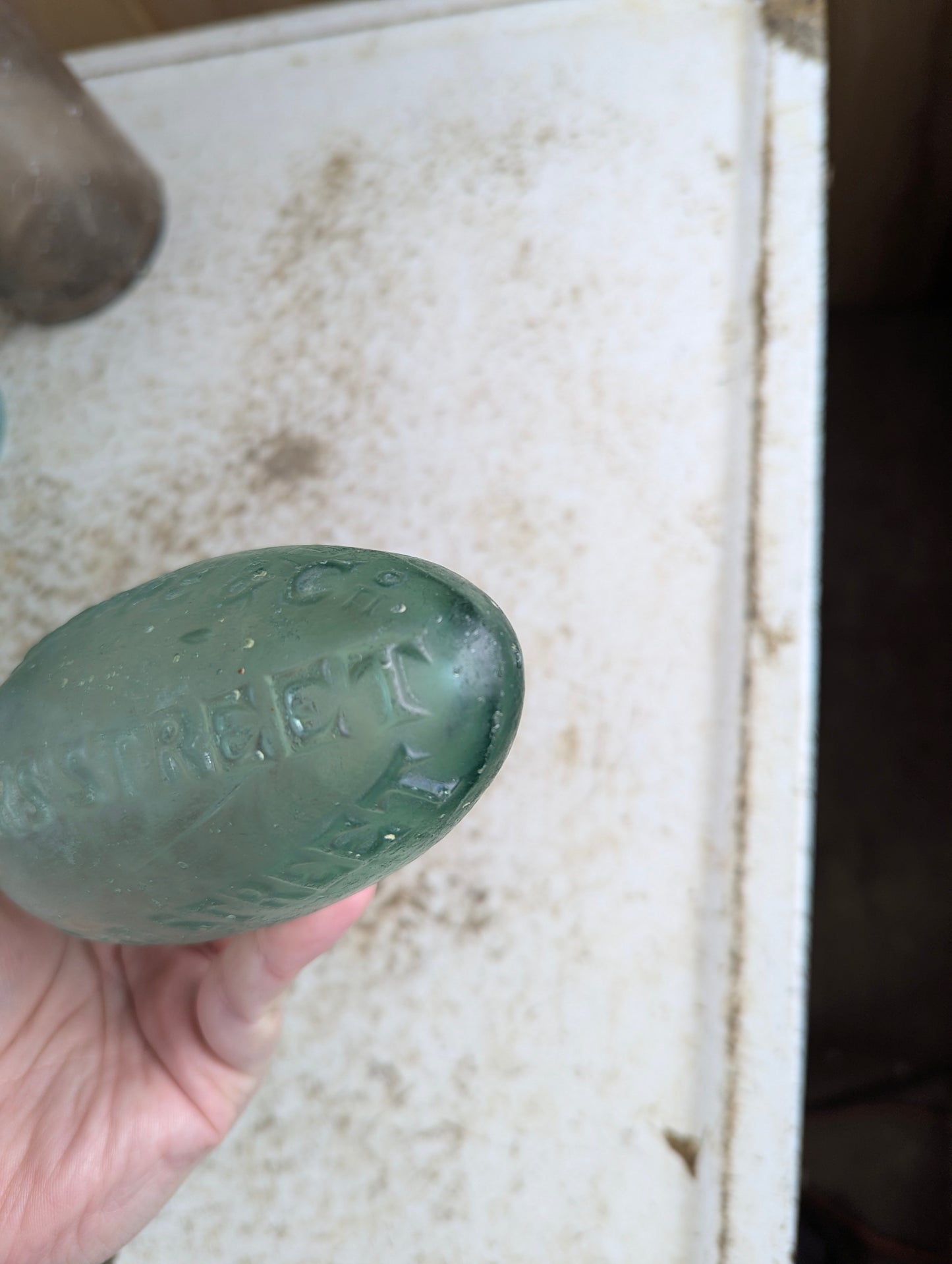 19th Century J. Schweppe & Co. Torpedo Hamilton Bottle - view 9