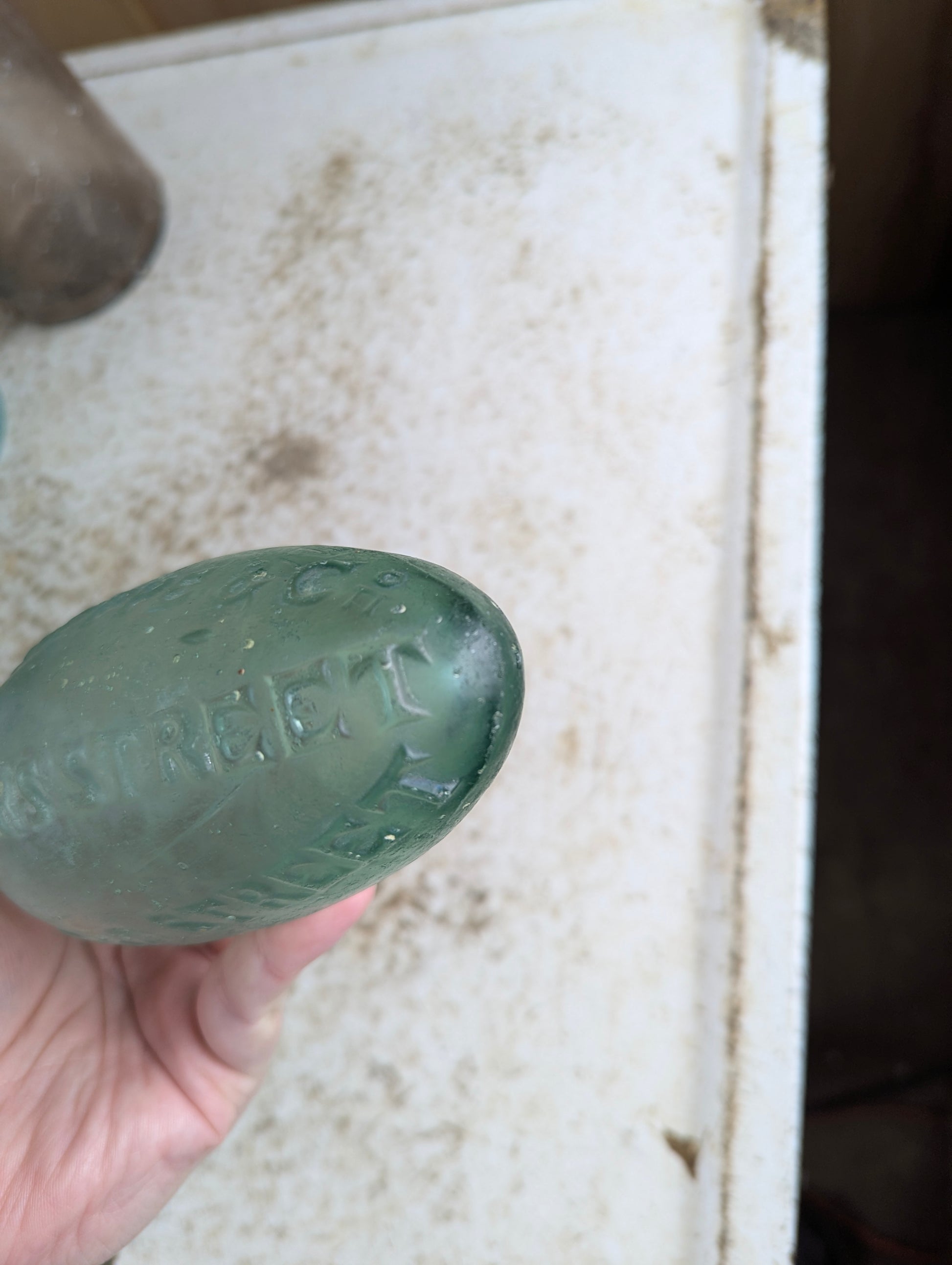 19th Century J. Schweppe & Co. Torpedo Hamilton Bottle - view 9