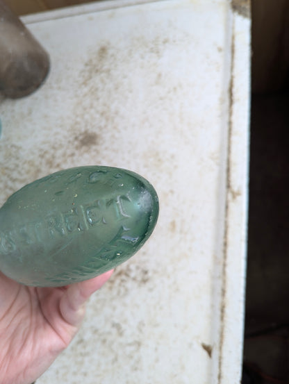19th Century J. Schweppe & Co. Torpedo Hamilton Bottle - view 9