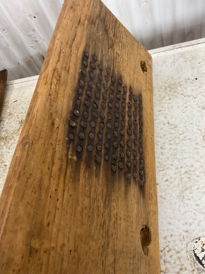 2 Antique Flax Carders - view 4