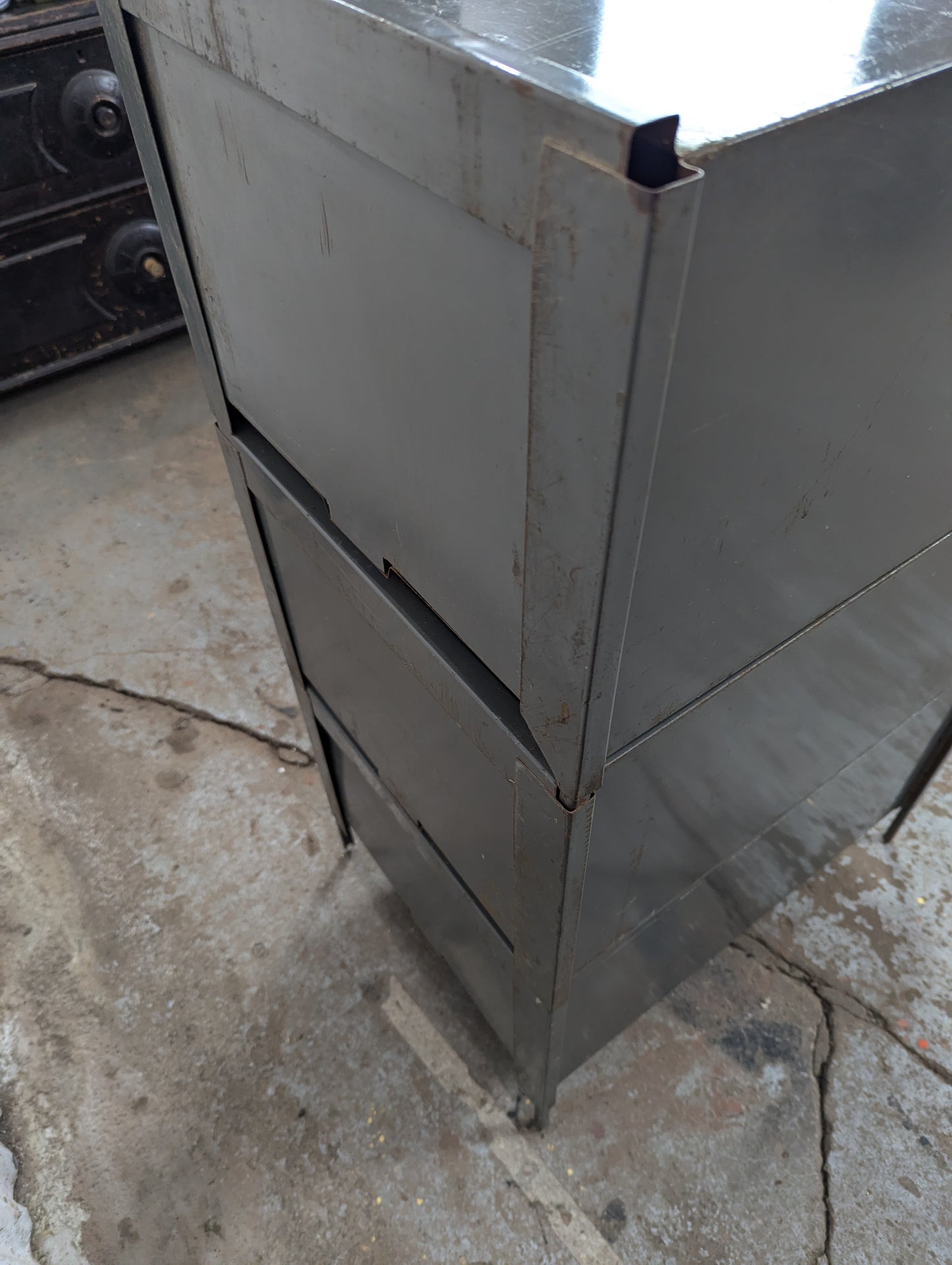 3 Drawer Metal Filing Cabinet - view 3