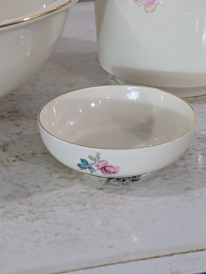 4 Pc. Vintage Burleigh Ware Ceramic Wash Stand Set - view 3