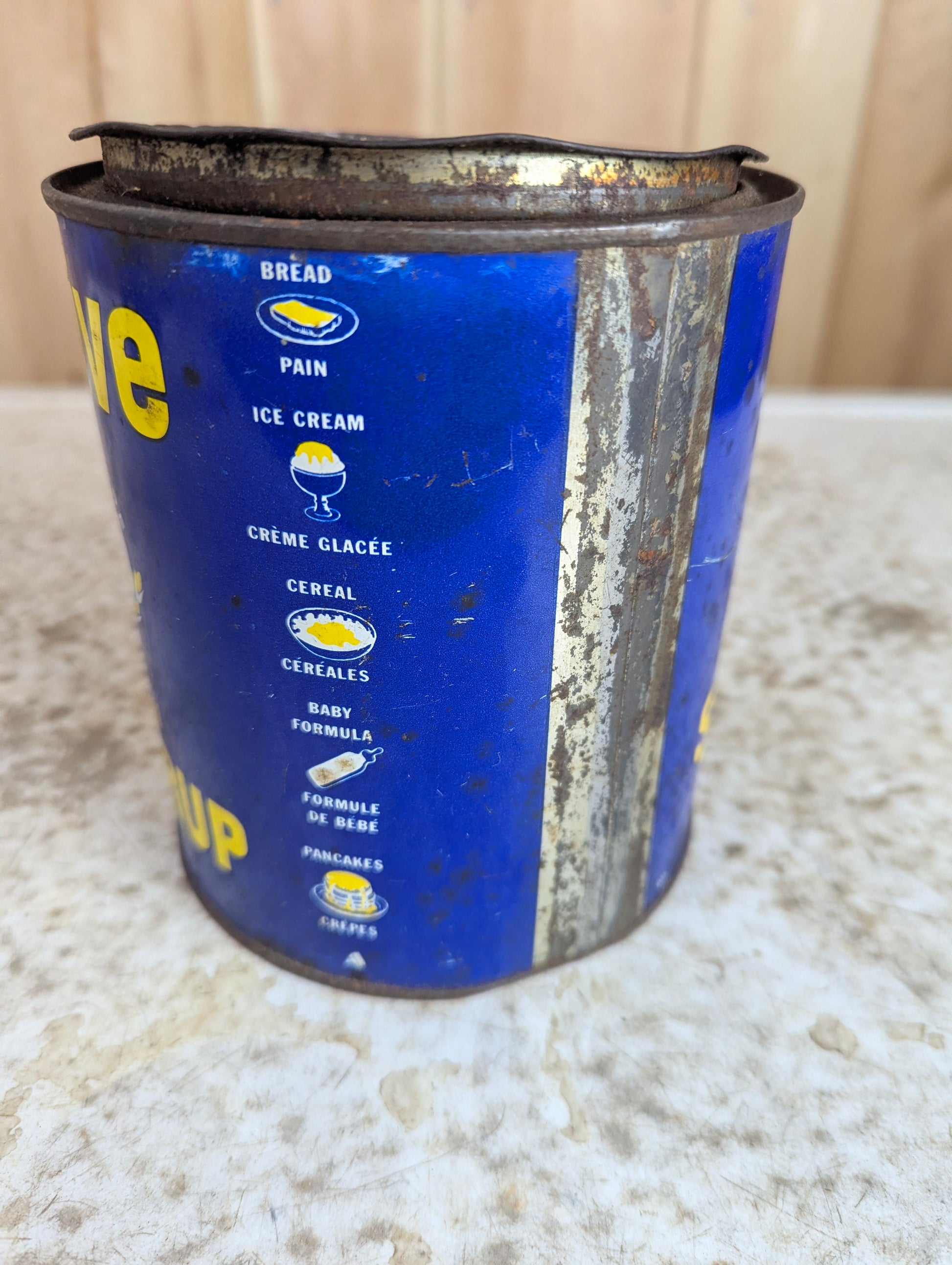 5lb Beehive Golden Corn Syrup Tin - view 2
