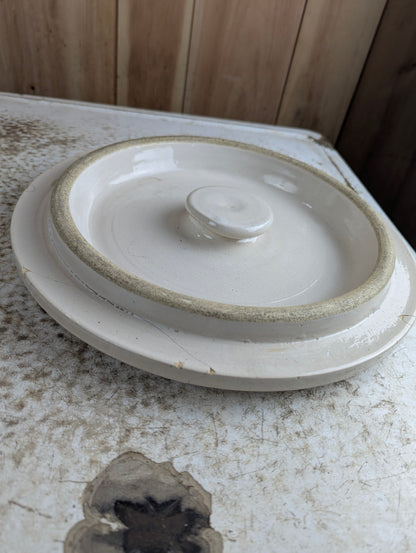 #6 Stoneware Crock Lid