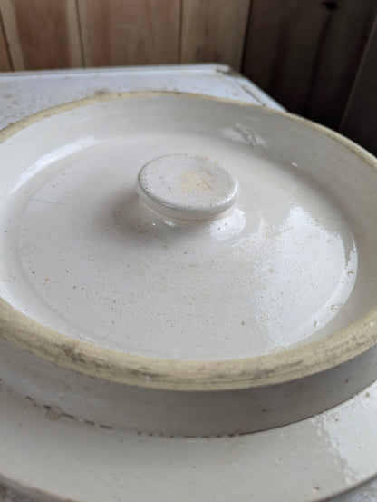 #8 Stoneware Crock Lid - view 2