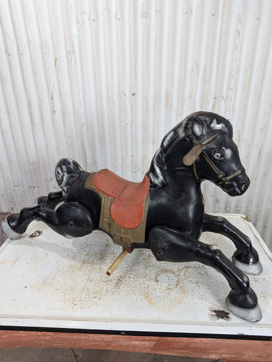 Vintage Metal Horse (missing rocking horse frame)