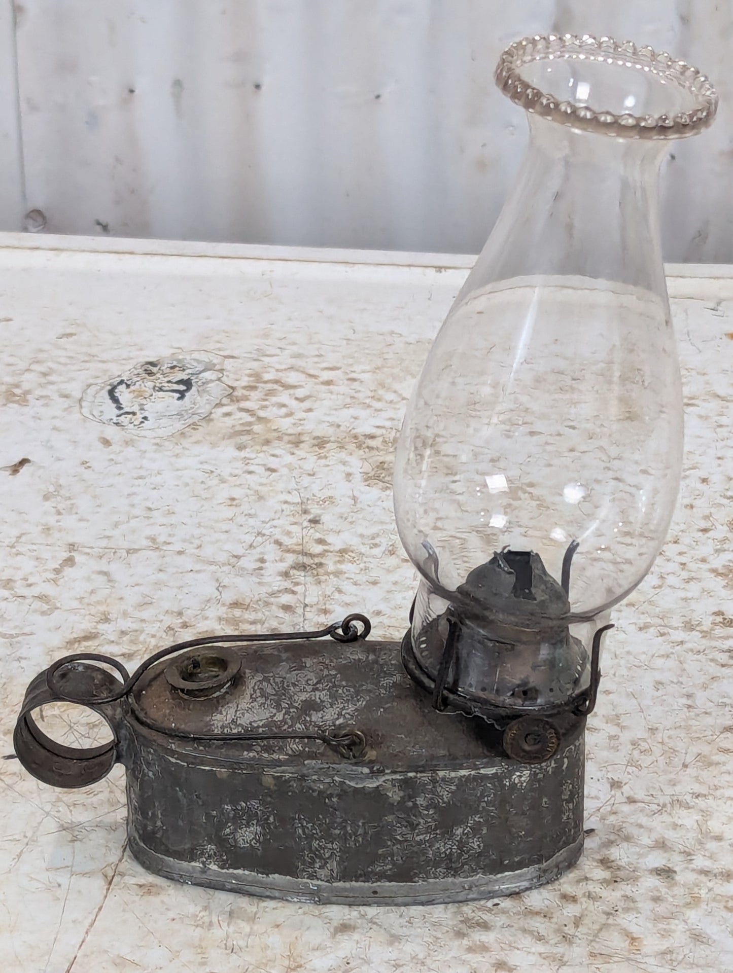 Antique Finger Lamp