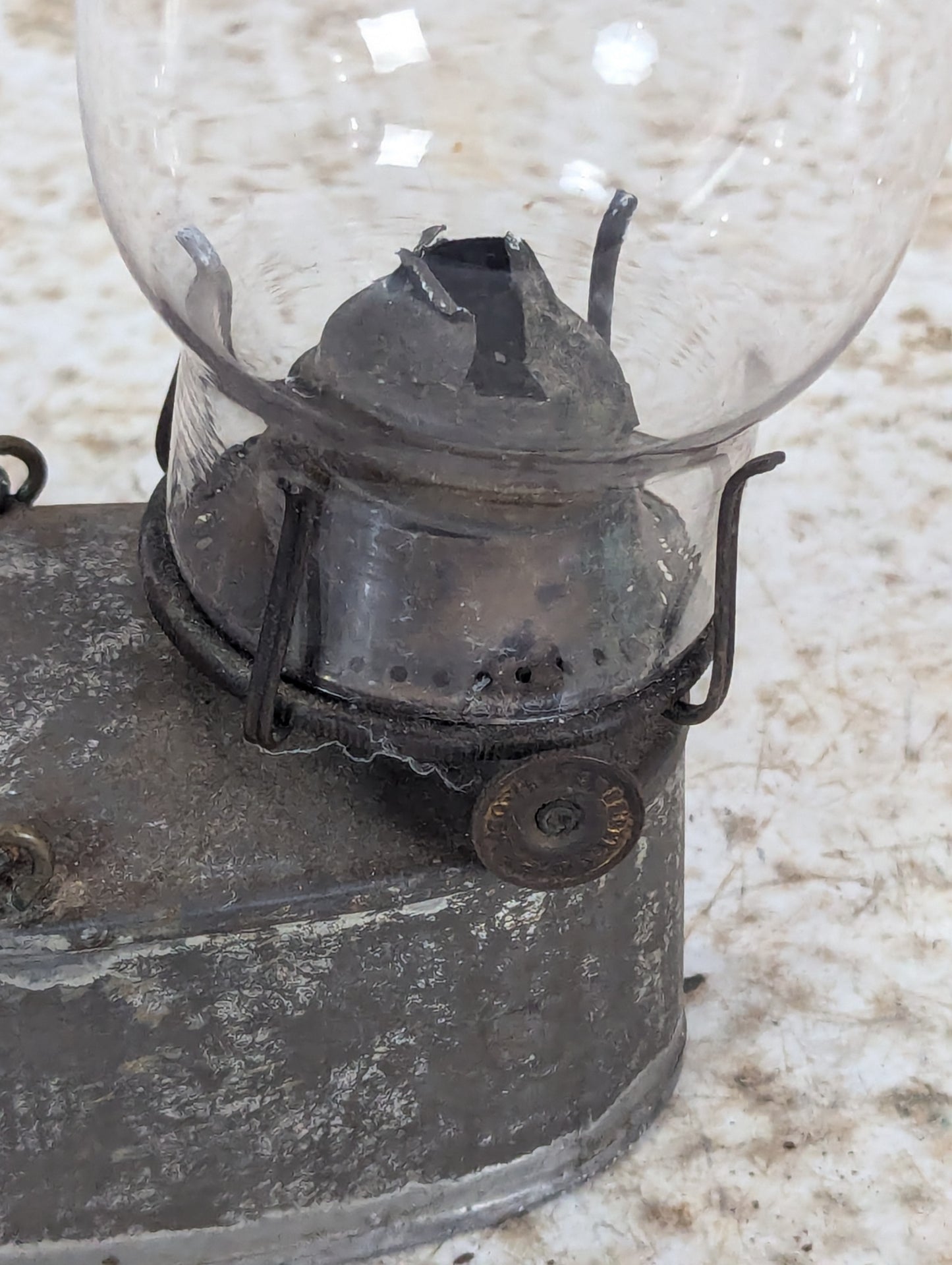 Antique Finger Lamp