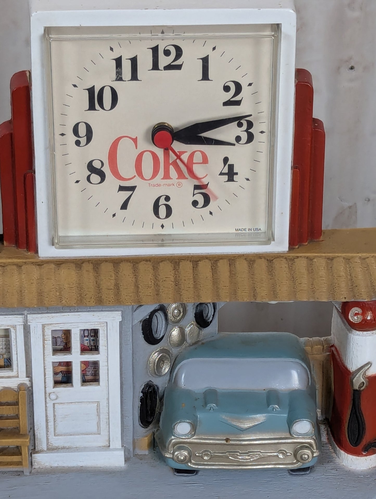 Vintage Collectible Coke Analog Clock