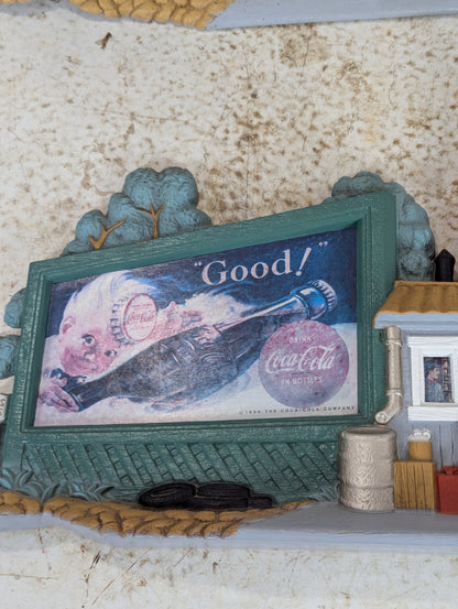 Vintage Collectible Coke Analog Clock