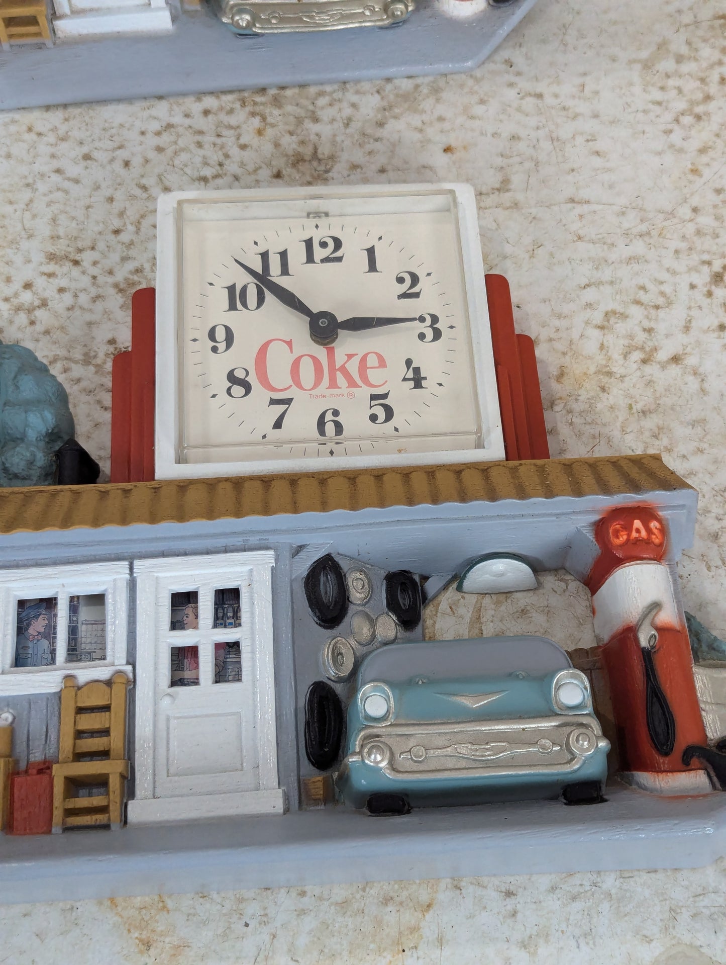 Vintage Collectible Coke Analog Clock