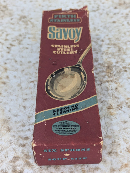 Vintage Firth Stainless Steel Cutlery in Original Box