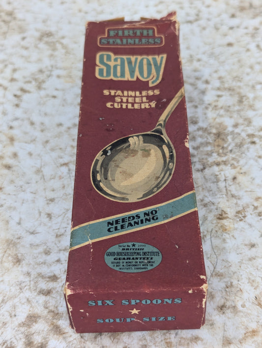 Vintage Firth Stainless Steel Cutlery in Original Box