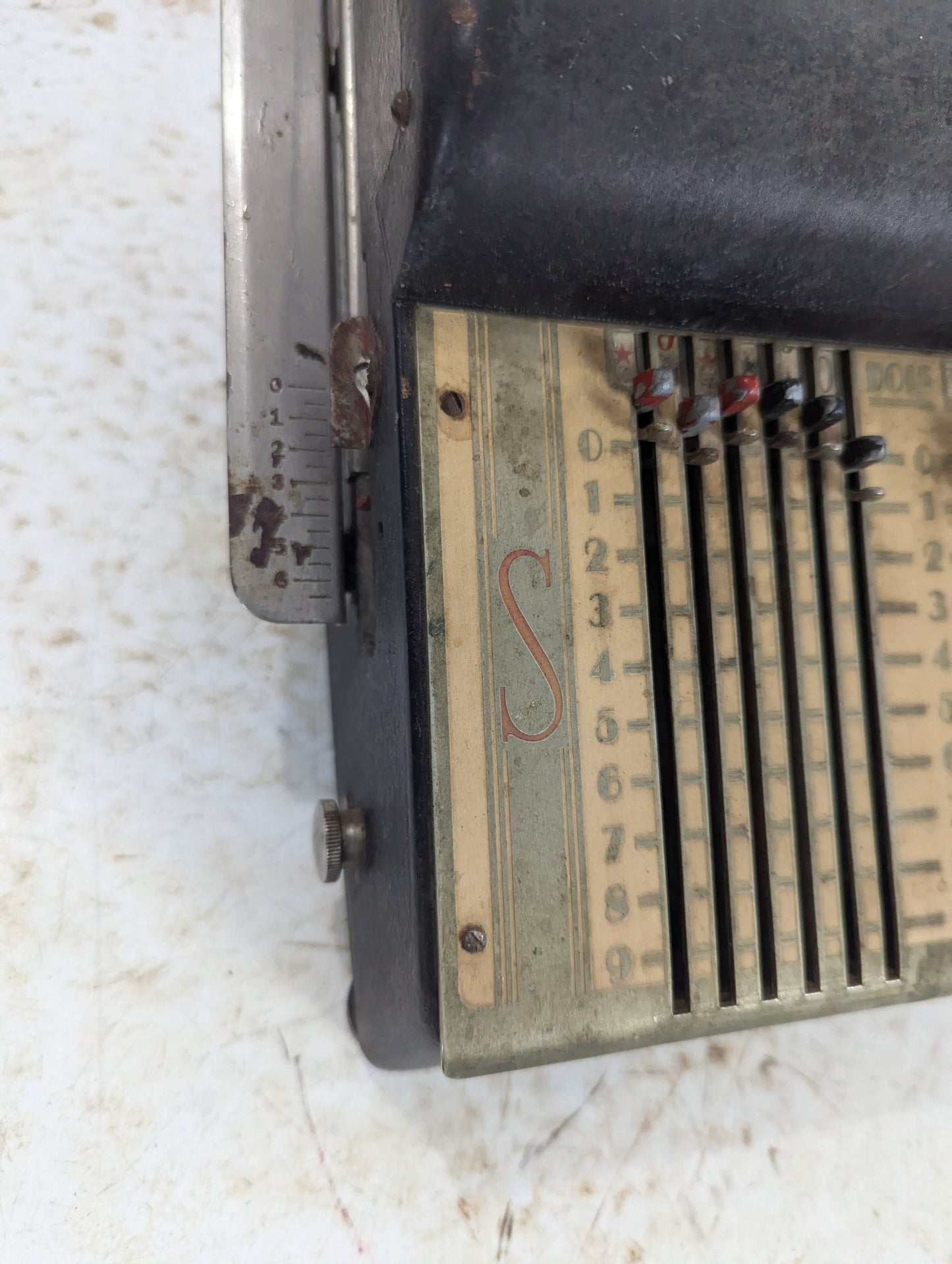 Vintage Safeguard Cheque Writer