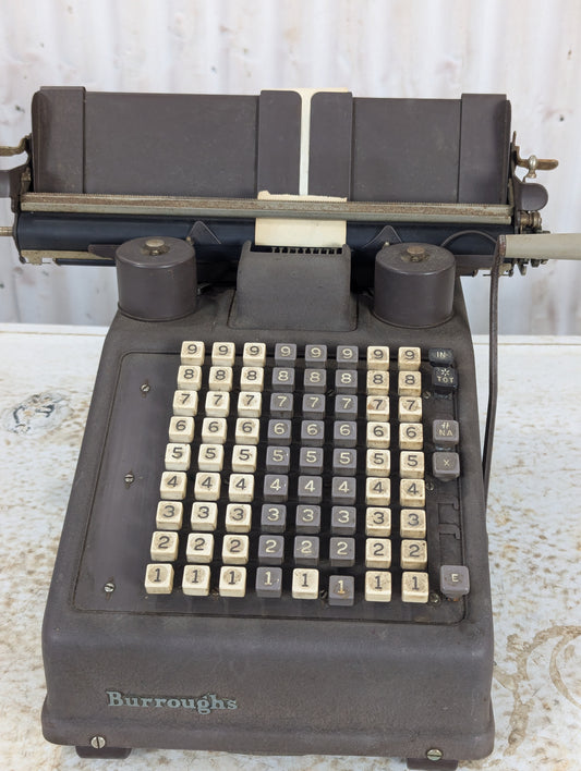Vintage Burroughs Adding Machine