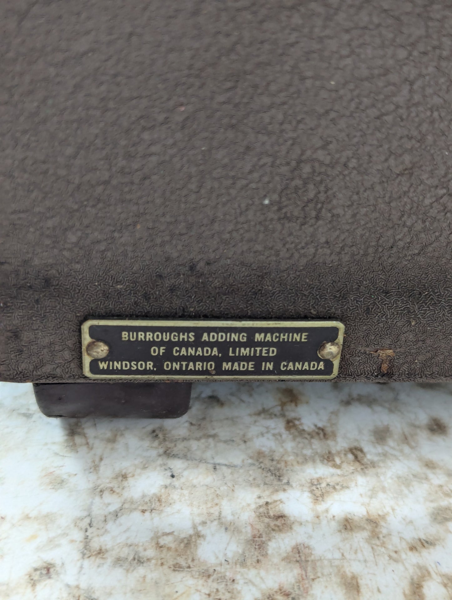 Vintage Burroughs Adding Machine