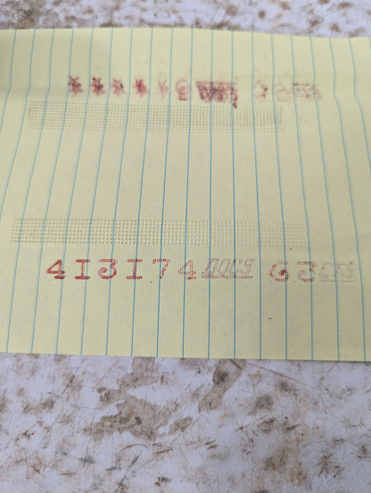 Vintage Safeguard Cheque Writer