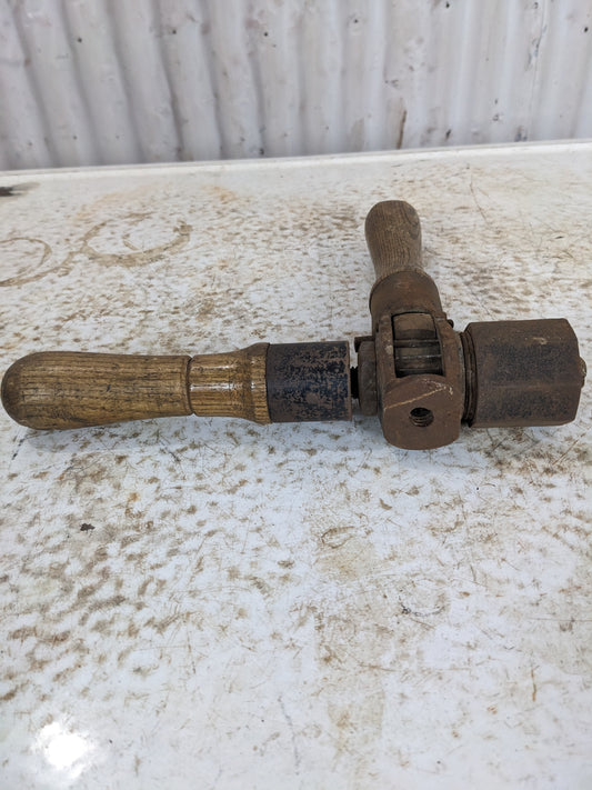 Antique Wooden Drill Reamer