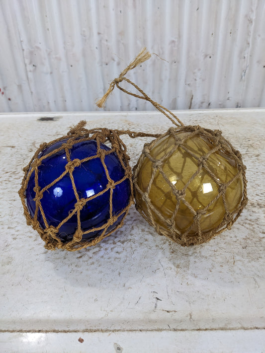 Vintage 5” Glass Floating Buoy Balls