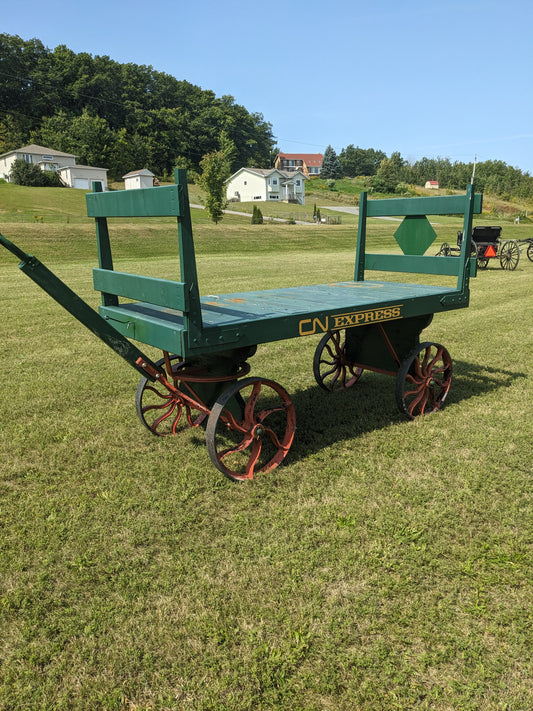 Vintage CN Express Baggage Wagon