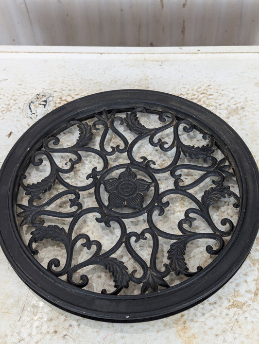 Cast Aluminum Gate Fence Decor Insert