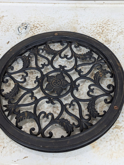 Cast Aluminum Gate Fence Decor Insert