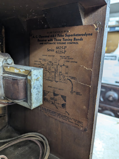 1936-37 Electrohome Phonola Radio