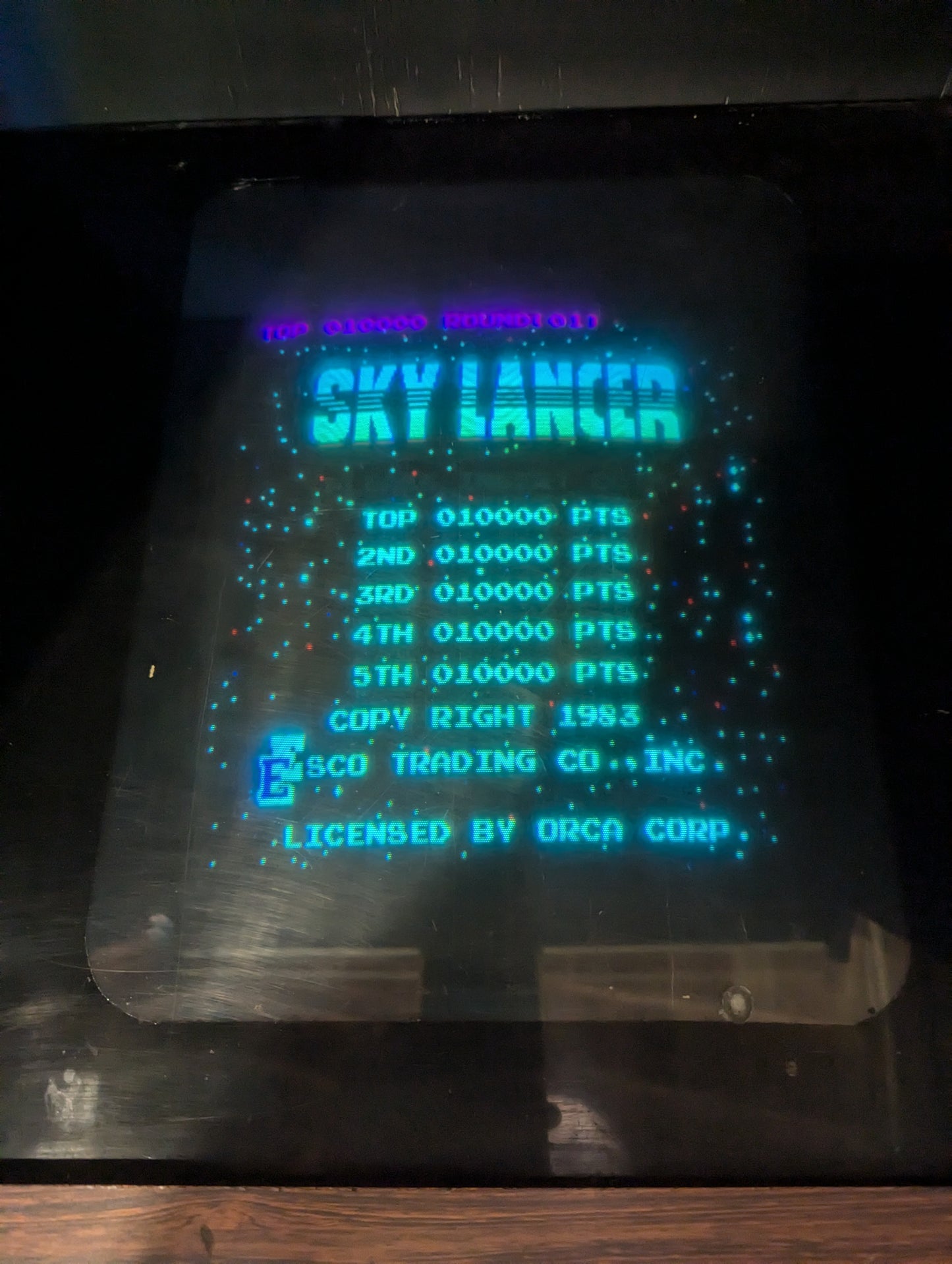1983 Sky Lancer Cabaret Arcade Cabinet