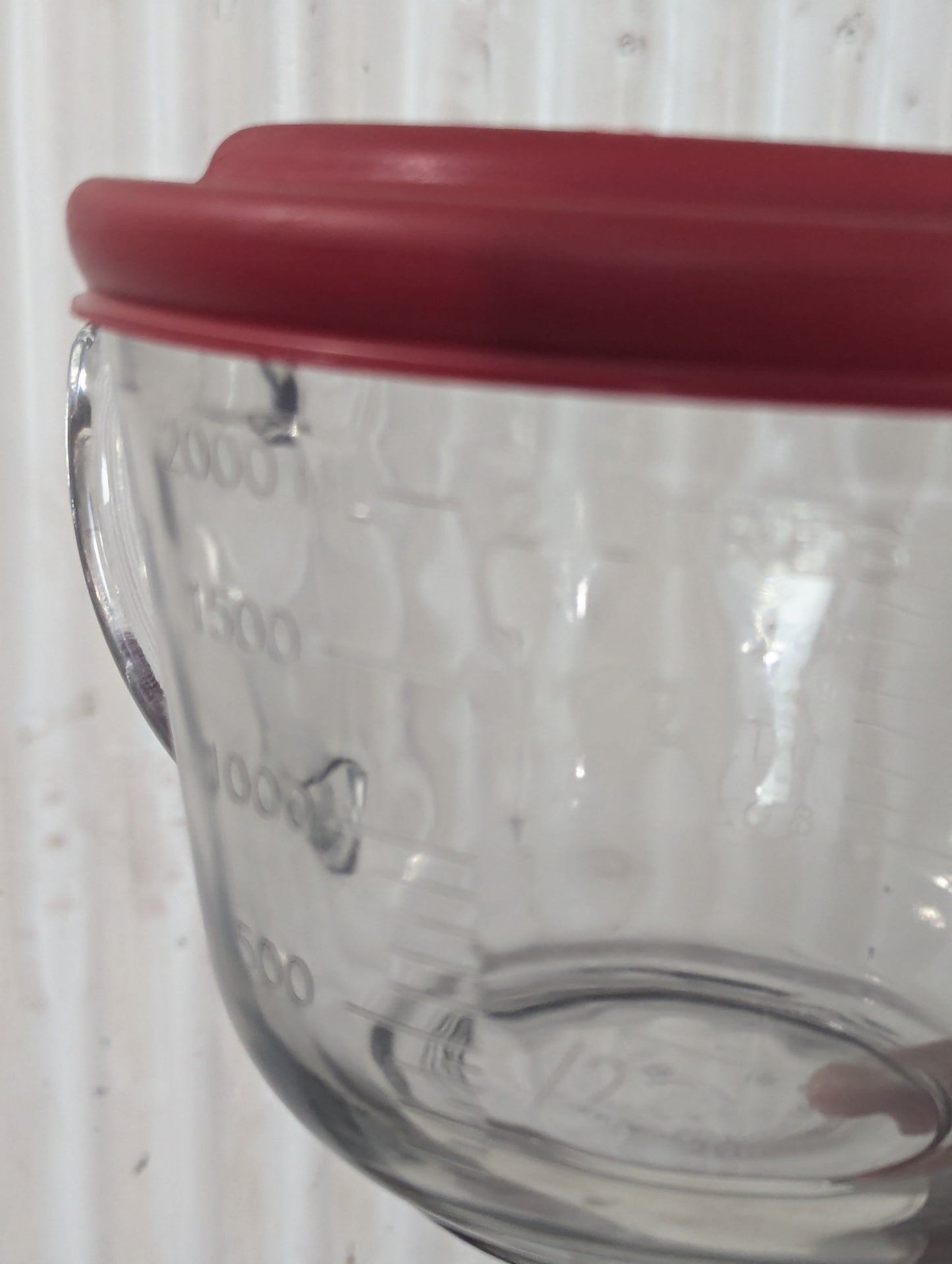 2 Qt. Anchor Hocking Glass Batter Bowls with Lids