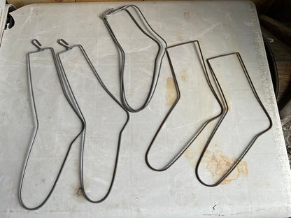 Pairs of Vintage Wire Sock Stretchers
