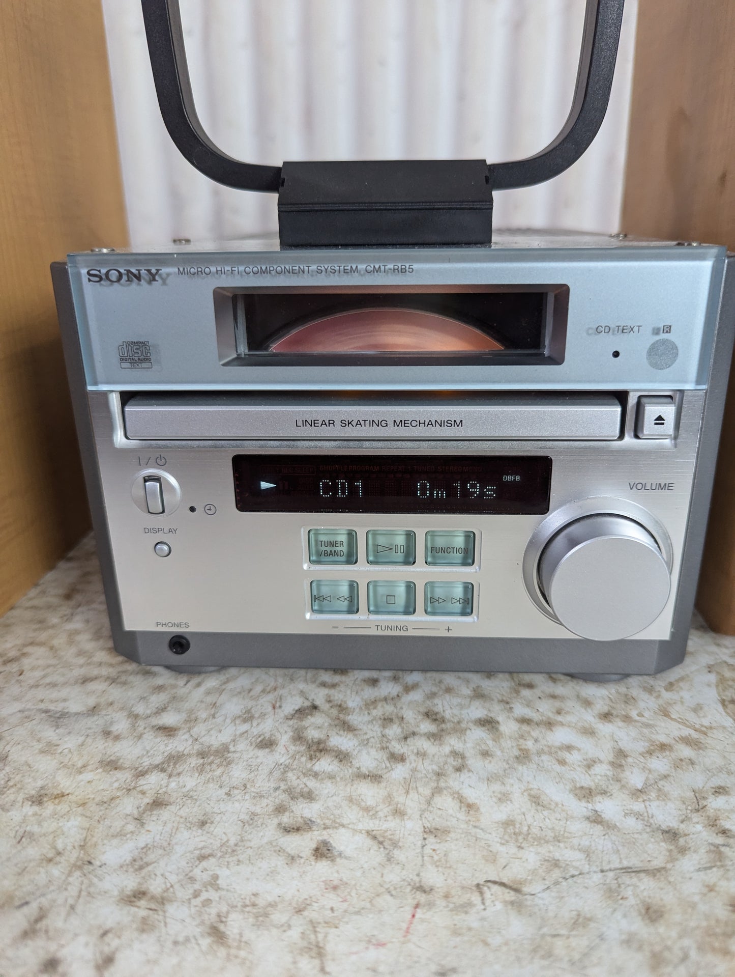 Sony Micro Hi Fi Component System CMT-RB5