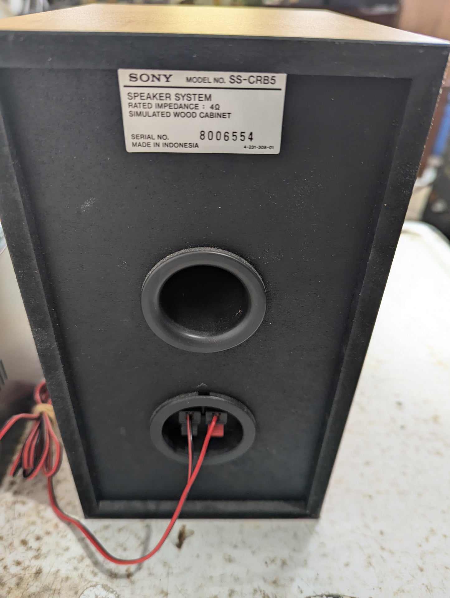 Sony Micro Hi Fi Component System CMT-RB5