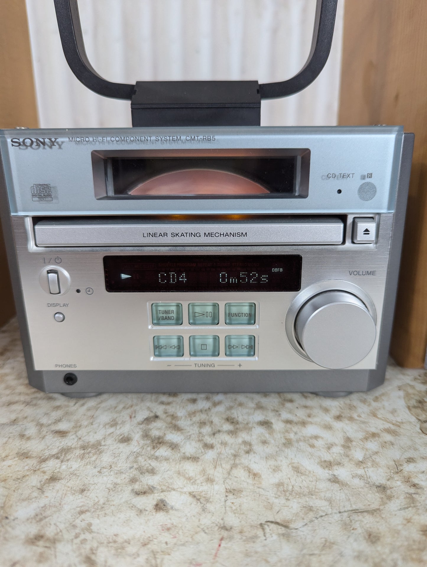 Sony Micro Hi Fi Component System CMT-RB5