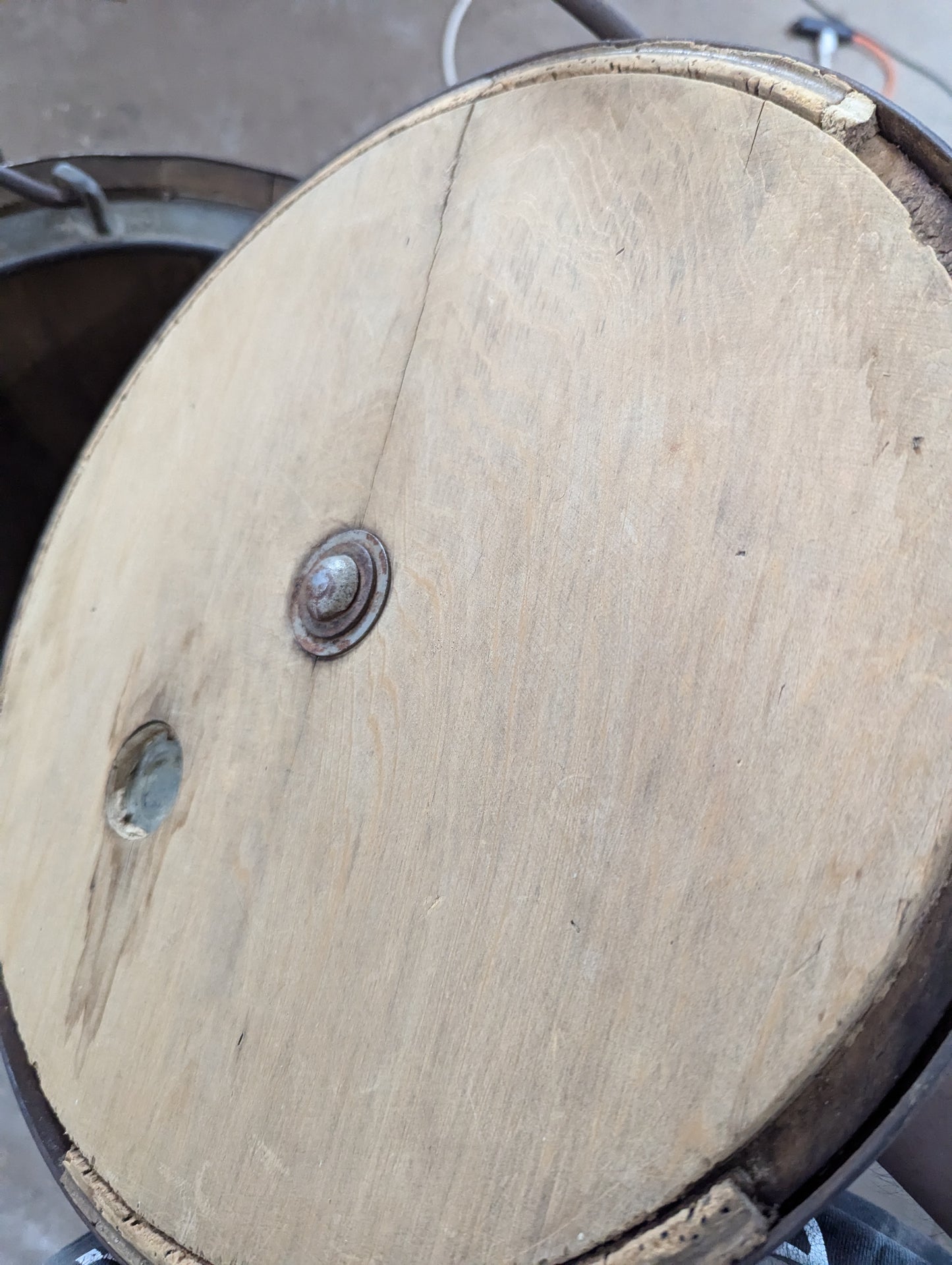 Antique Wooden Tumbling Butter Churn