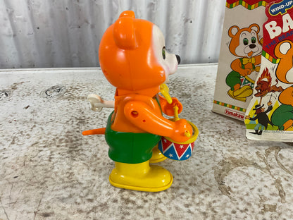 Vintage Windup Barry The Bear Drummer  in Original Box