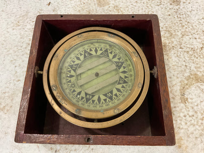 Early 1900’s John Leckie Ltd Nautical Compass