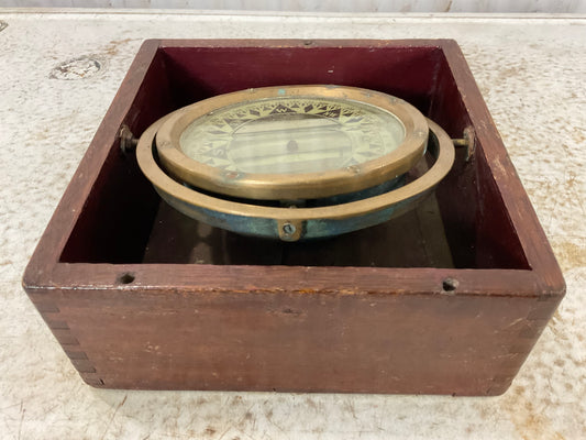 Early 1900’s John Leckie Ltd Nautical Compass