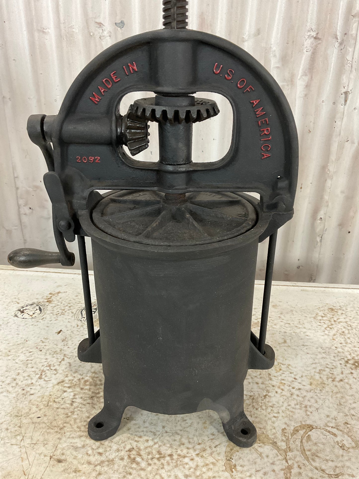 Cast Iron Sausage Maker Stuffer