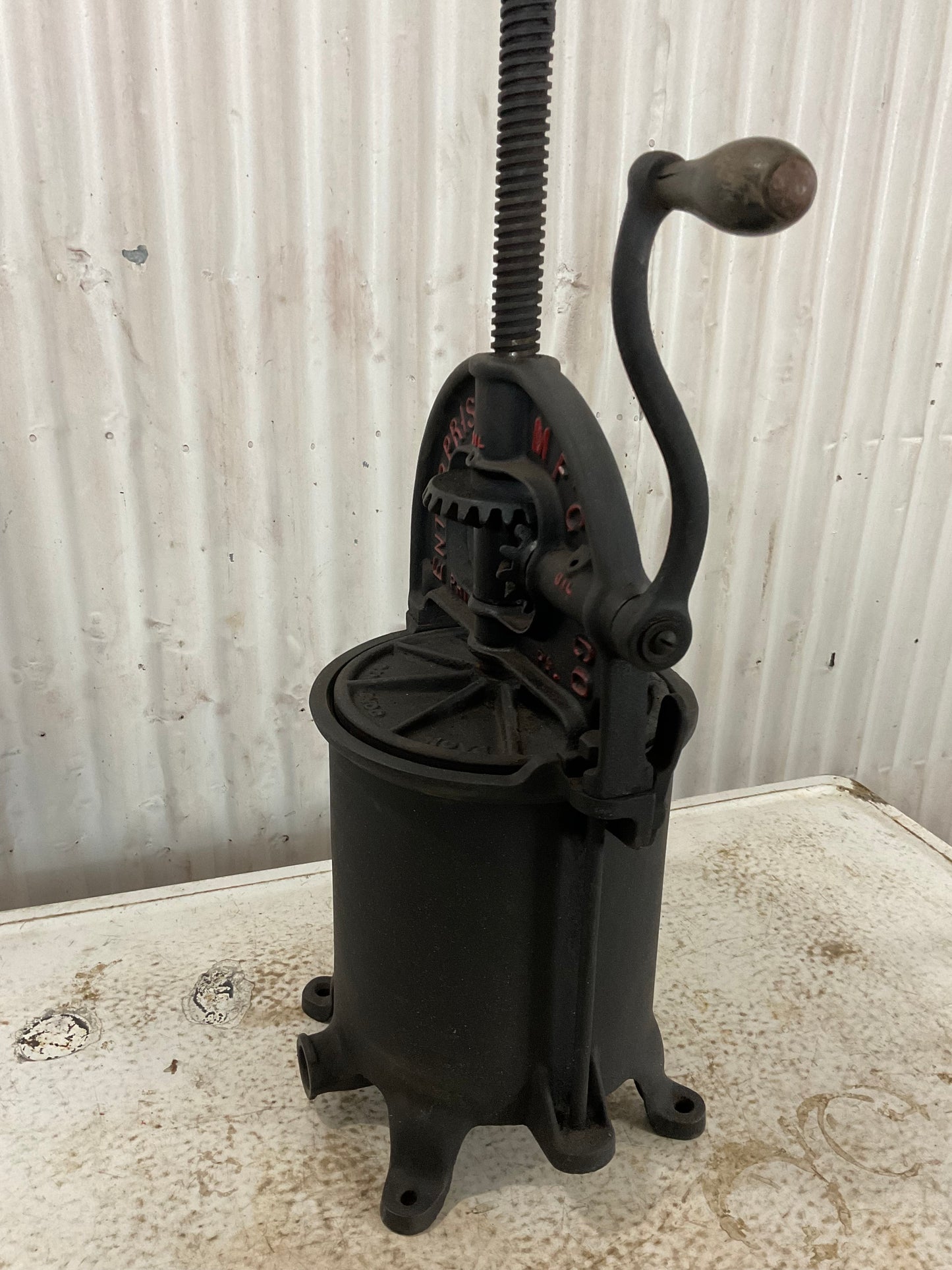 Cast Iron Sausage Maker Stuffer