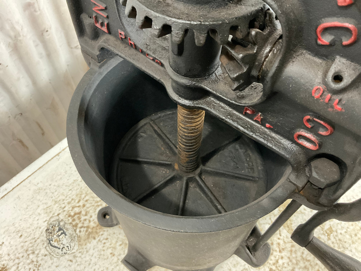 Cast Iron Sausage Maker Stuffer