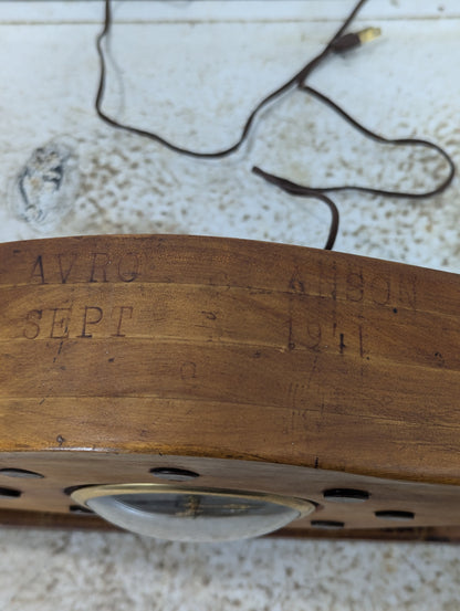 Vintage 1941 Avro Anson Propeller Clock