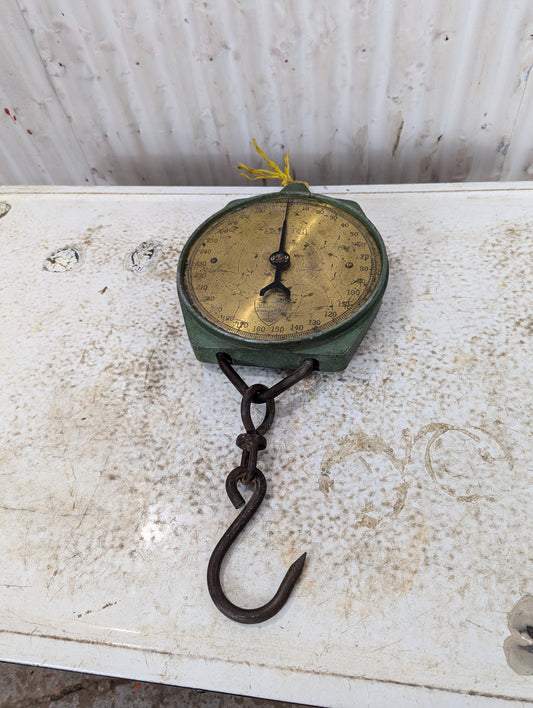 Vintage Pendant Weigh Barn Scale