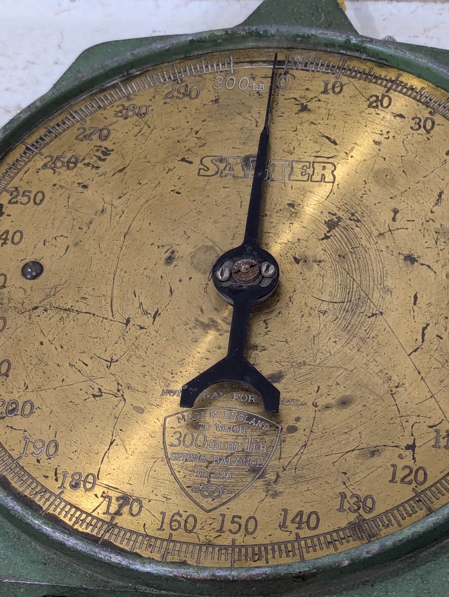 Vintage Pendant Weigh Barn Scale