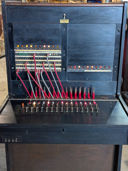 Vintage Northern Electric Operator Switchboard