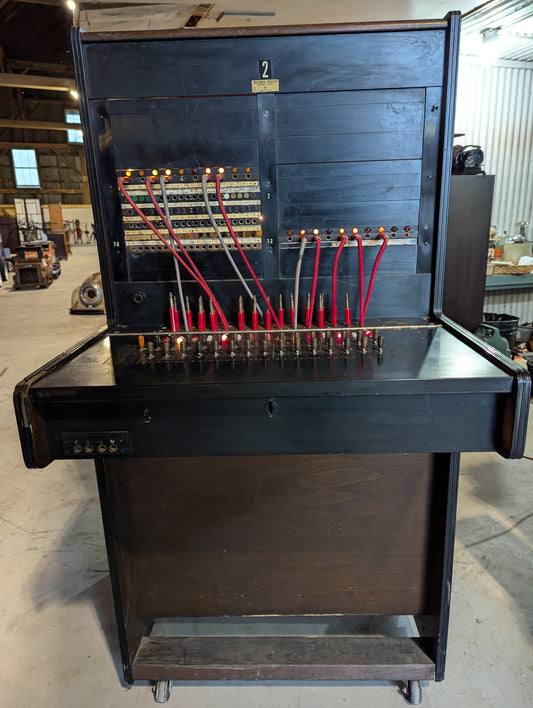 Vintage Northern Electric Operator Switchboard