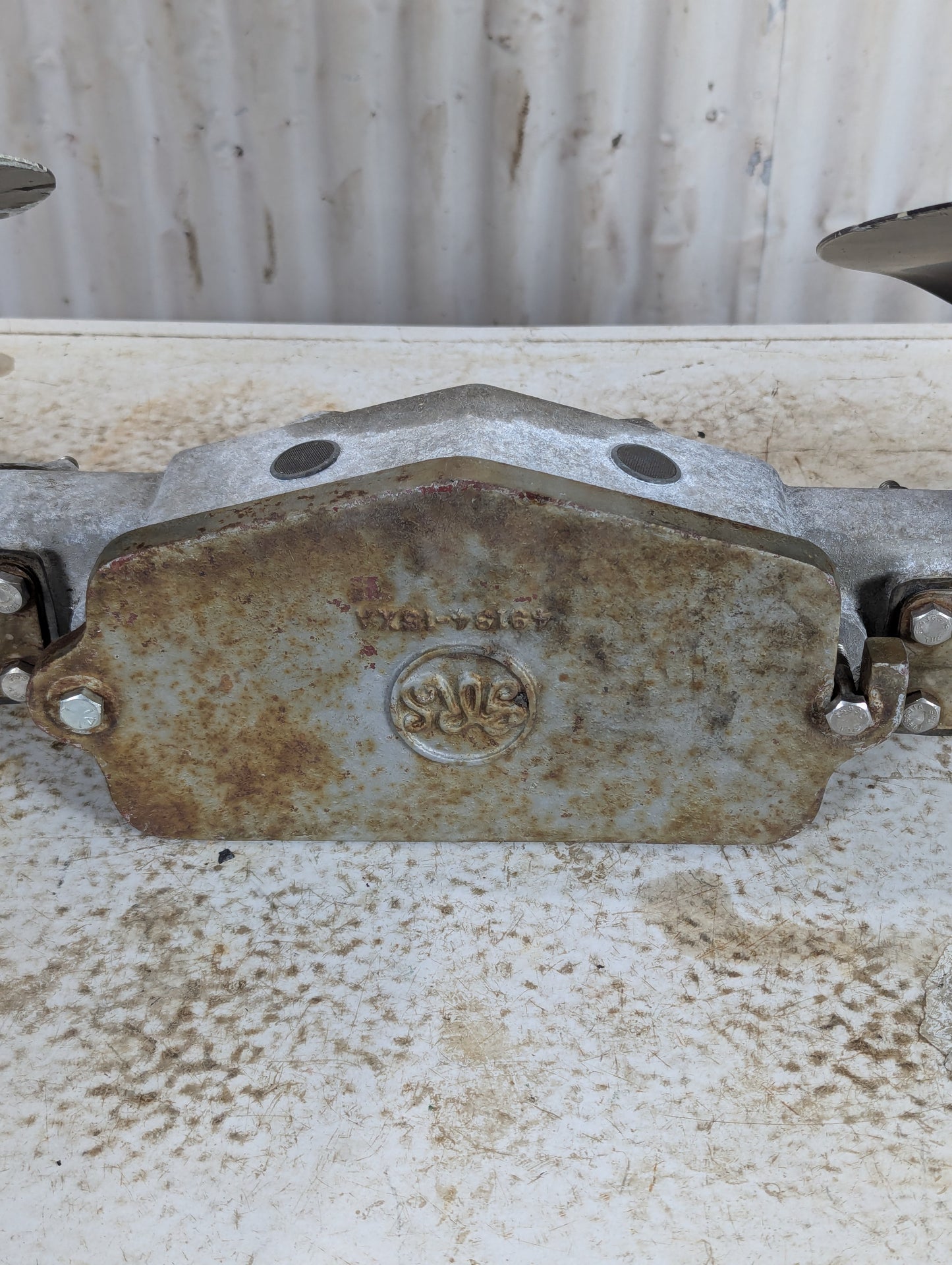 Set of Vintage Railroad Crossing Lights