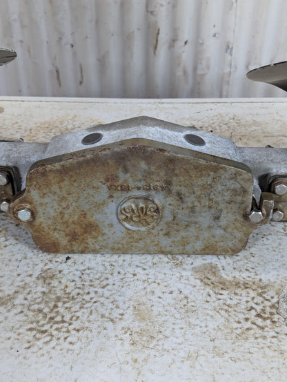 Set of Vintage Railroad Crossing Lights